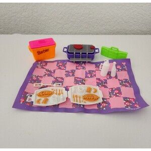 Barbie Tropical Splash Picnic Set with Tropical Scent! By Arcotoys (Mattel)